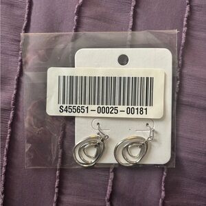 Elegant Silver Hoop Earrings